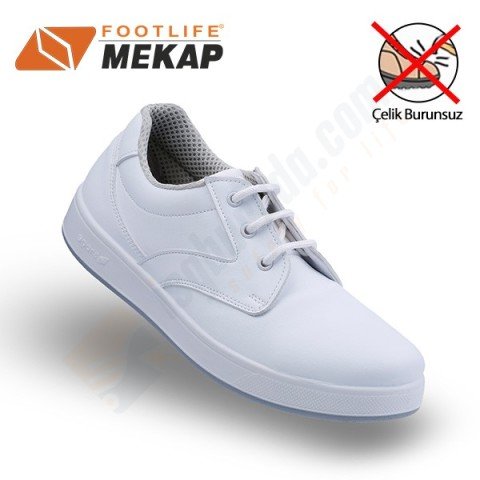 Mekap Comfort 301 Beyaz İş Ayakkabısı