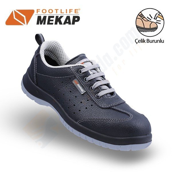 Mekap Jeriko 240R Siyah S1 SRC İş Ayakkabısı