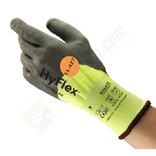 Ansell Hyflex 11-427 Mekanik ve Kesik Korumalı İş Eldiveni
