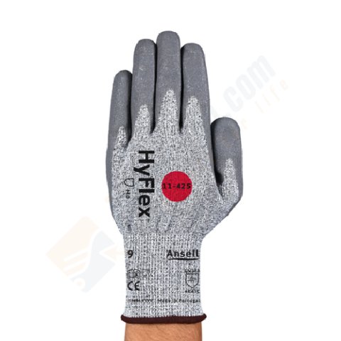 Ansell Hyflex 11-425 Mekanik V Kesiklere Karşı Koruma İş Eldiveni