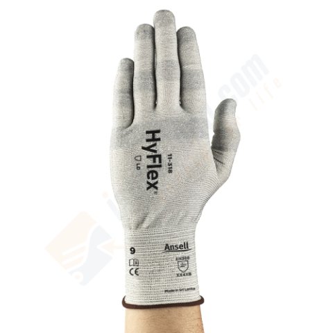 Ansell Hyflex 11-318 Hafif Kesilmelere Karşı Koruyucu İş Eldiveni