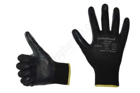 Activehand FN-101 Köpük Nitril Kaplı Hassas İş Eldiveni