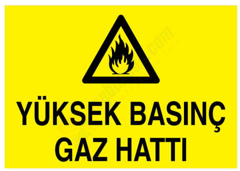 Yüksek Basınç Gaz Hattı