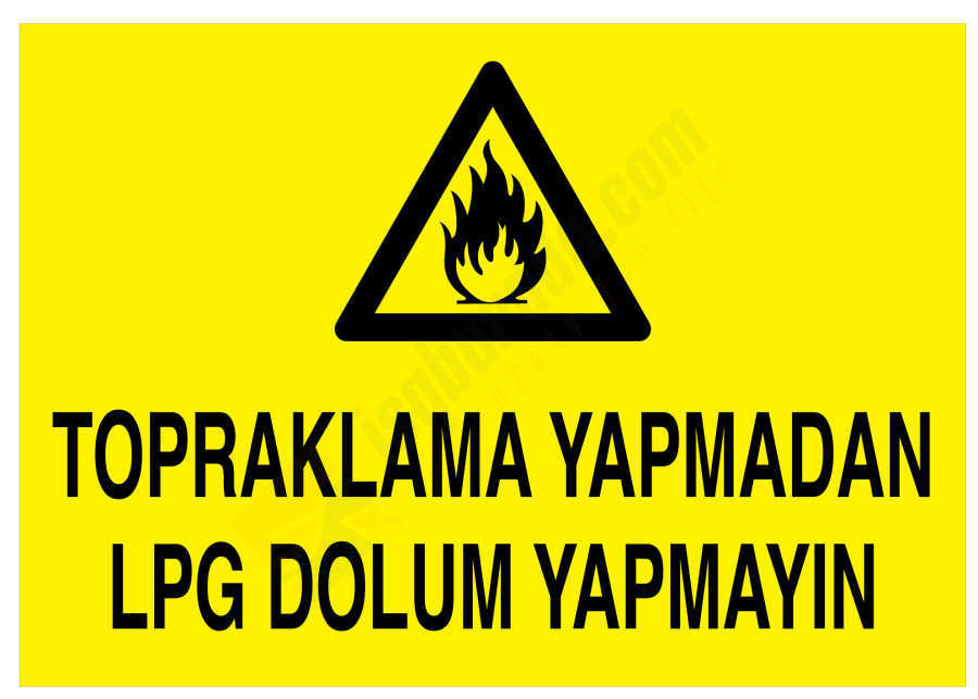 Topraklama Yapmadan LPG Dolum Yapmayın
