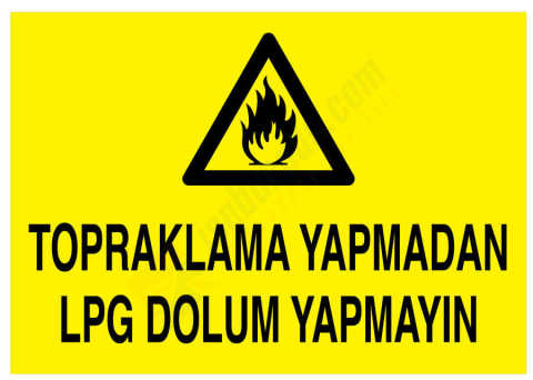 Topraklama Yapmadan LPG Dolum Yapmayın