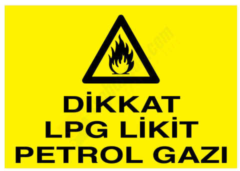 Dikkat LPG Likit Petrol Gazı