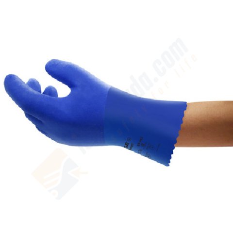 Ansell Edge 14-662 PVC Kaplı Kimyasal Dirençli İş Eldiveni