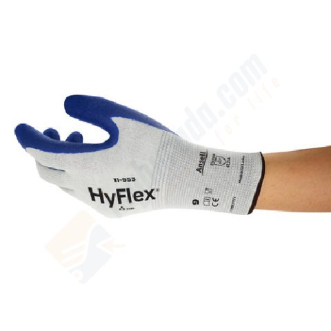 Ansell HyFlex 11-953 Aşınma Dirençli Yağ Tutmaz Nitril İş Eldiveni