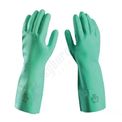 Faba NF 1815 Gıdaya Uygun Yeşil Nitril Eldiven