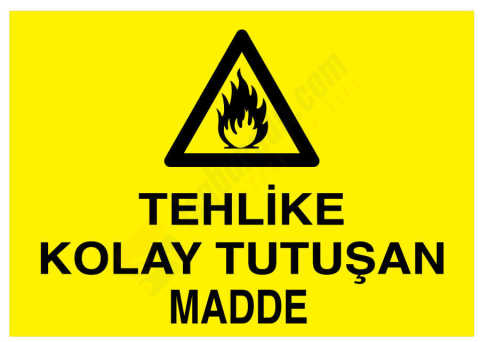 Tehlike Kolay Tutuşan Madde