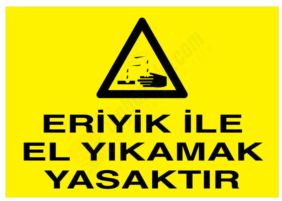 Eriyik İle El Yıkamak Yasaktır