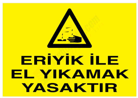 Eriyik İle El Yıkamak Yasaktır