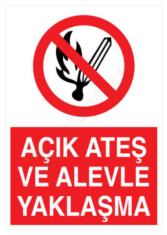 Açık Ateş Ve Alevle Yaklaşma