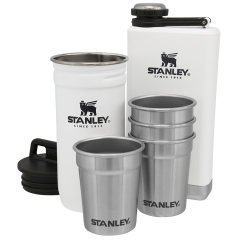 Stanley Adventure Çelik Shot Bardak ve Matara Seti Beyaz