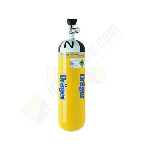 Drager 6 lt 300 Bar Çelik Silindir