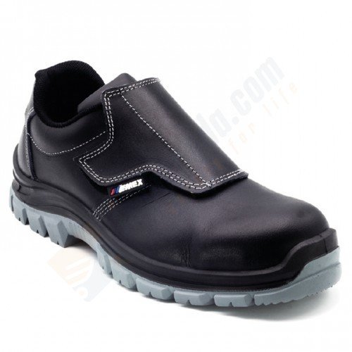 Emex KC1040 Deri Kaynakçı Cırtlı İş Ayakkabısı / S2