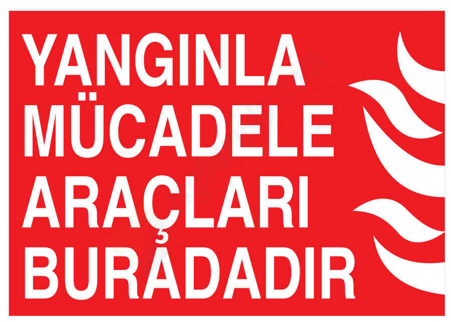 Yangınla Mücadele Araçları Buradadır