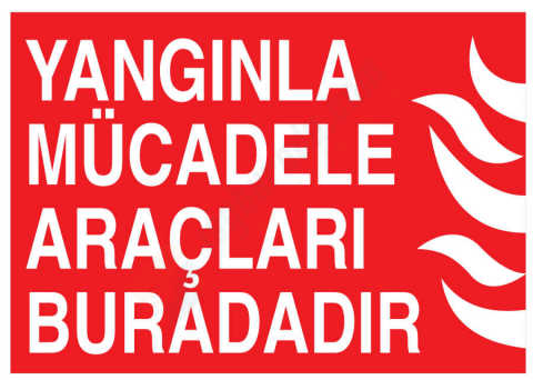Yangınla Mücadele Araçları Buradadır