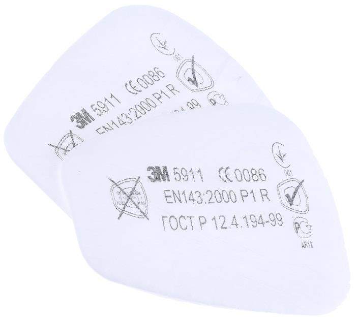 3M 5911 P1 Toz ve Sis Filtre Pedi