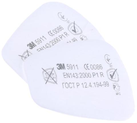 3M 5911 P1 Toz ve Sis Filtre Pedi
