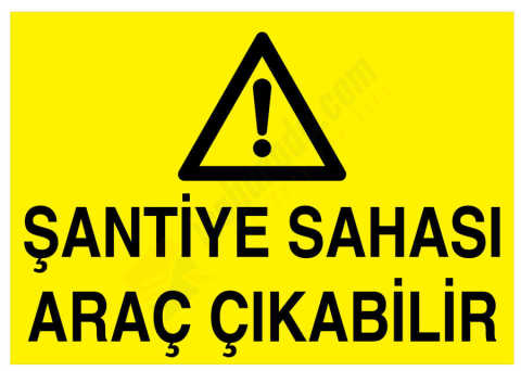 Şantiye Sahası Araç Çıkabilir