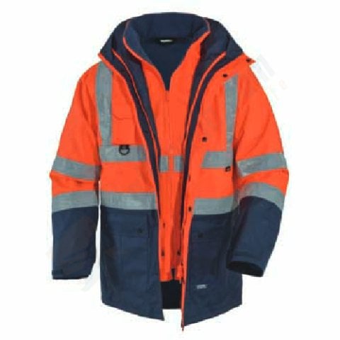 Vizwell VWJK44 Oxford 5+1 Parka