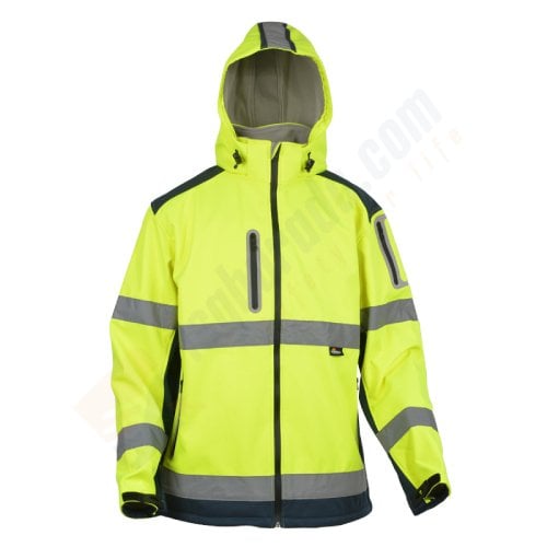 Vizwell VWJK177 Softshell Neon Mont