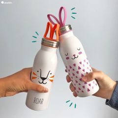 Aladdin Zoo Water Paslanmaz Çelik Soğuk Su Termosu 0,43 LT