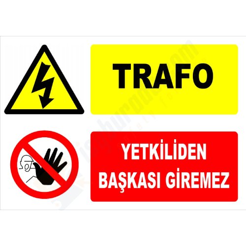 Trafo Yetkilisinden Başkası Giremez