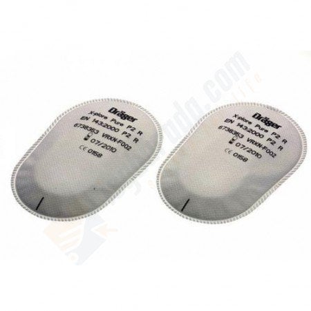 Drager X-plore 6738353 P2 Pure Partikül Filtresi Pedi (1Çift)