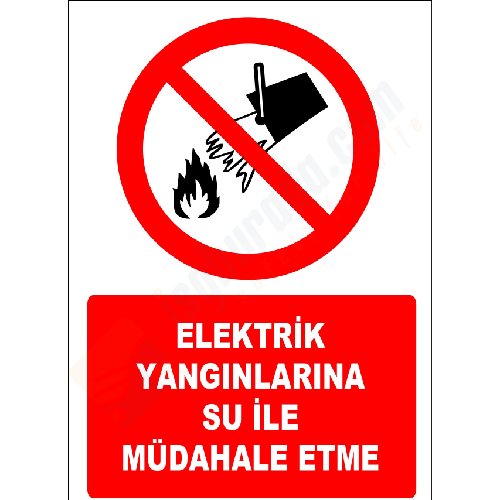Elektrik Yangınlarına Su ile Müdahale Etme