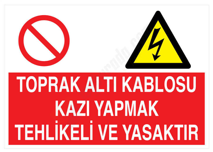Toprak Altı Kablosu Kazı Yapmak Tehlikeli Ve Yasaktır