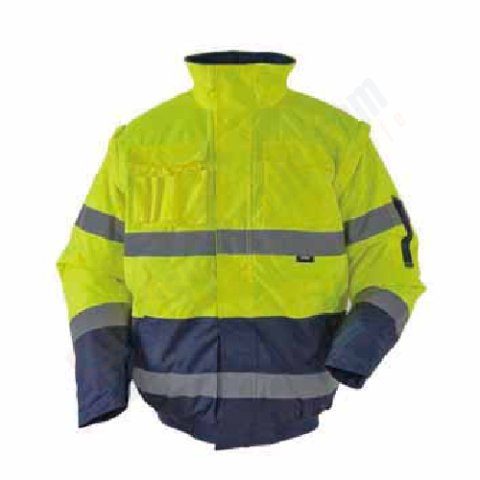 Vızwell VWJK60B 300 D Oxford Pilot İki Renkli Jacket- Kolları Çıkmalı