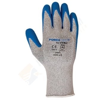 Juba 4401 DYNEEMA + Fiberglass Astar, Üzeri Sert Latex Kaplı Eldiven