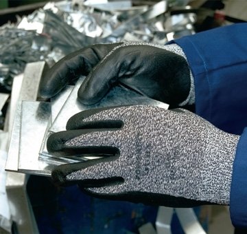 Juba DY012 DYNEEMA + Fiberglass Astar, Üzeri Köpük Nitril Kaplı Eldiven