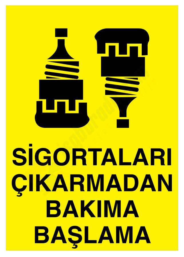 Sigortaları Çıkarmadan Bakıma Başlama