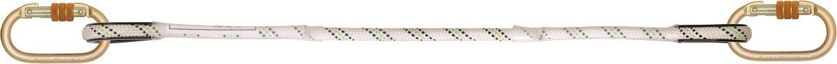 Karam Kİ283 Tek kol statik lanyard çift karabinalı 1,20 mt