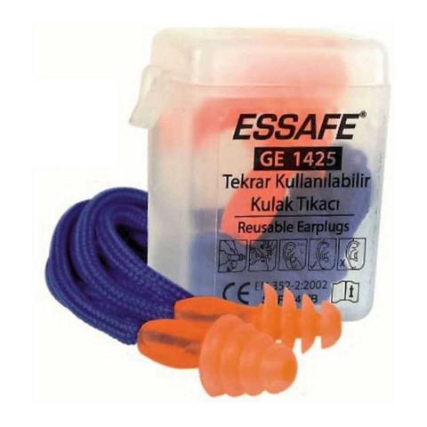Essafe GE-1425 Çam Tipi İpli Kutulu Kulak Tıkacı