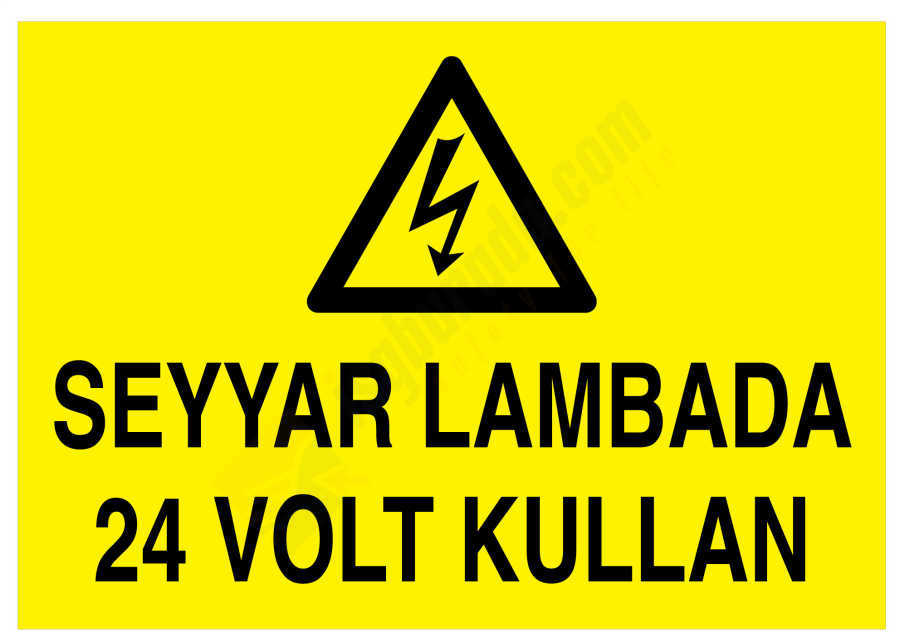 Seyyar Lambada 24 Volt Kullan
