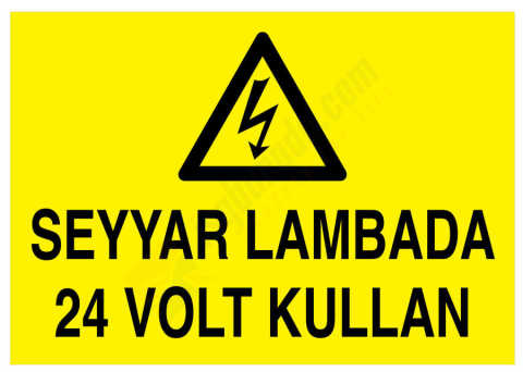 Seyyar Lambada 24 Volt Kullan