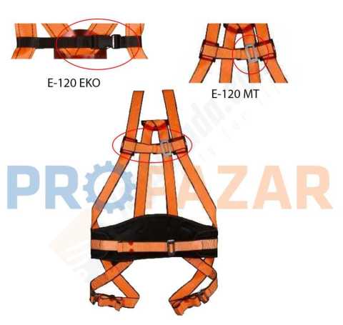EKS E-120 MT Eko Düşüş Durdurma ve Konumlandırma Kemeri - Metal Tokalı - EKO