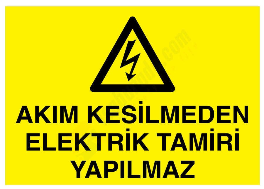Akım Kesilmeden Elektrik Tamiri Yapılmaz