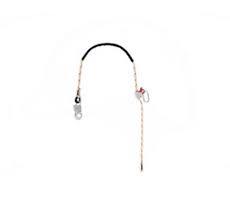 Karam Kİ248-2 Konumlandırma Lanyardı Karabinalı Küçük Kancalı halat tutuculu  3mt 14mm