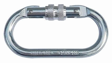 Karfit KK112 Çelik Vidalı Karabina 25kn