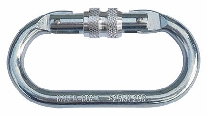 Karfit KK112 Çelik Vidalı Karabina 25kn