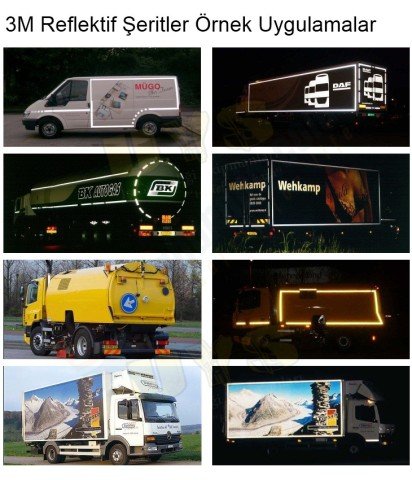 3M 983-10 Serisi Reflektif Şerit