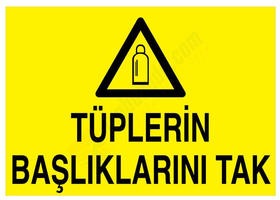 Tüplerin Başlıklarını Tak