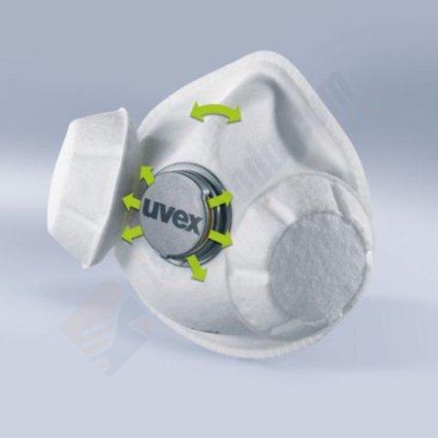 Uvex 8707333 Silv-Air E 7333 FFP3 Ventilli Toz Maskesi