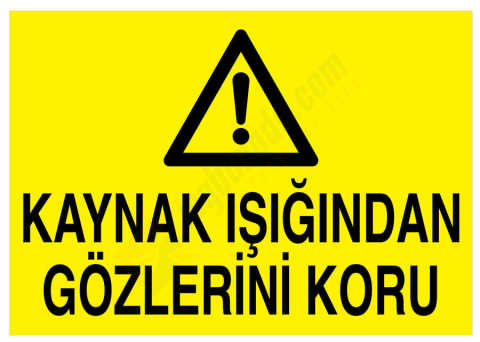 Kaynak Işığından Gözlerini Koru