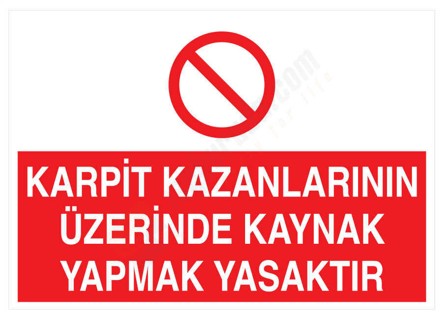 Karpit Kazanlarının Üzerinde Kaynak Yapmak Yasaktır